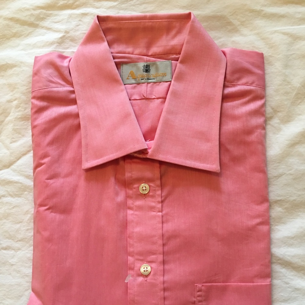 Aquascutum Men’s Button Down Dress Shirt